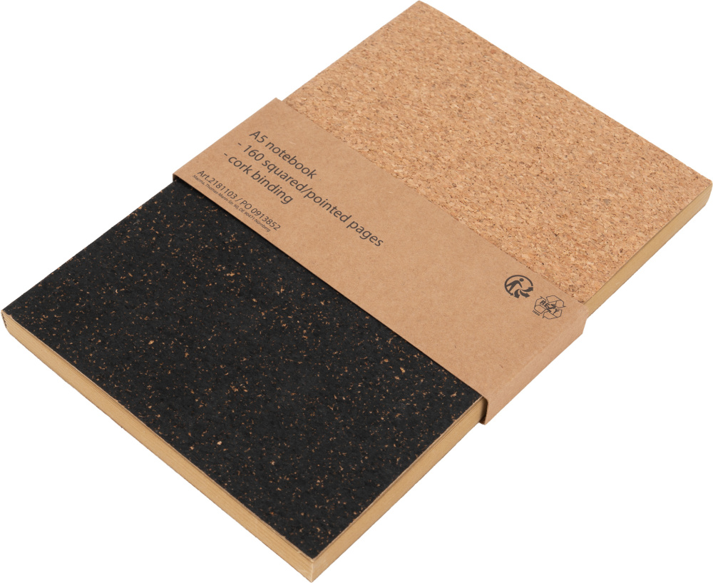 Notizbuch A5 gepunktet ATTILIO, Produktbild