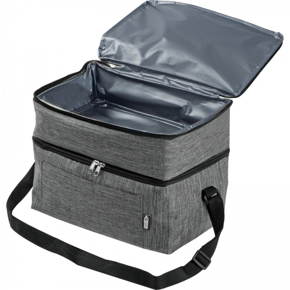 Thermotasche RPET STELLA, Dunkelgrau, Produktbild