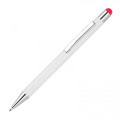 Aluminium-Touch-Stift mit Soft-Touch-Oberfläche JEAN, Rot