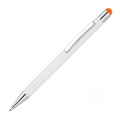 Aluminium-Touch-Stift mit Soft-Touch-Oberfläche JEAN, orange