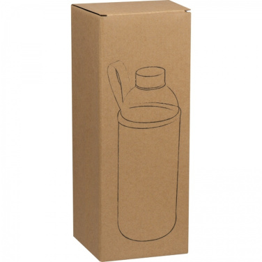 Glasflasche mit Hülle, 1000 ml, JESSICA, Produktbild