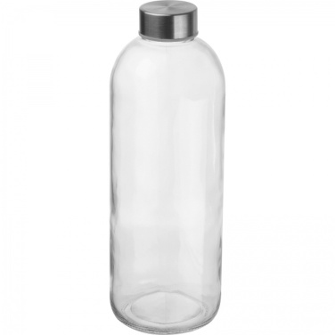 Glasflasche mit Hülle, 1000 ml, JESSICA, Produktbild