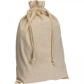Baumwollbeutel, groß 110 g/m² PIUS, Beige