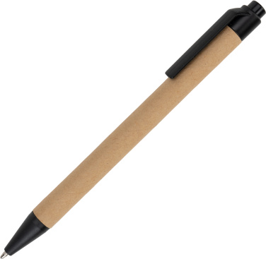 A5-Notizbuch mit leeren Seiten und Stift aus Recyclingmaterialien CHLOE, Produktbild