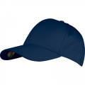 CrisMa Baseballkappe aus Baumwolle mit 6 Panels, 190 g/m², FRIEDA, marineblau