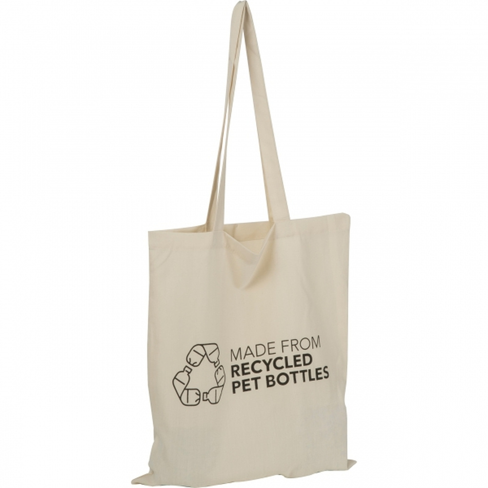 RPET-Tasche mit langen Henkeln, 140 g/m², BYRON, Produktbild