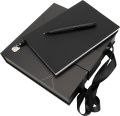 Notizbuch- und Stiftset CHANTAL Pierre Cardin, Schwarz