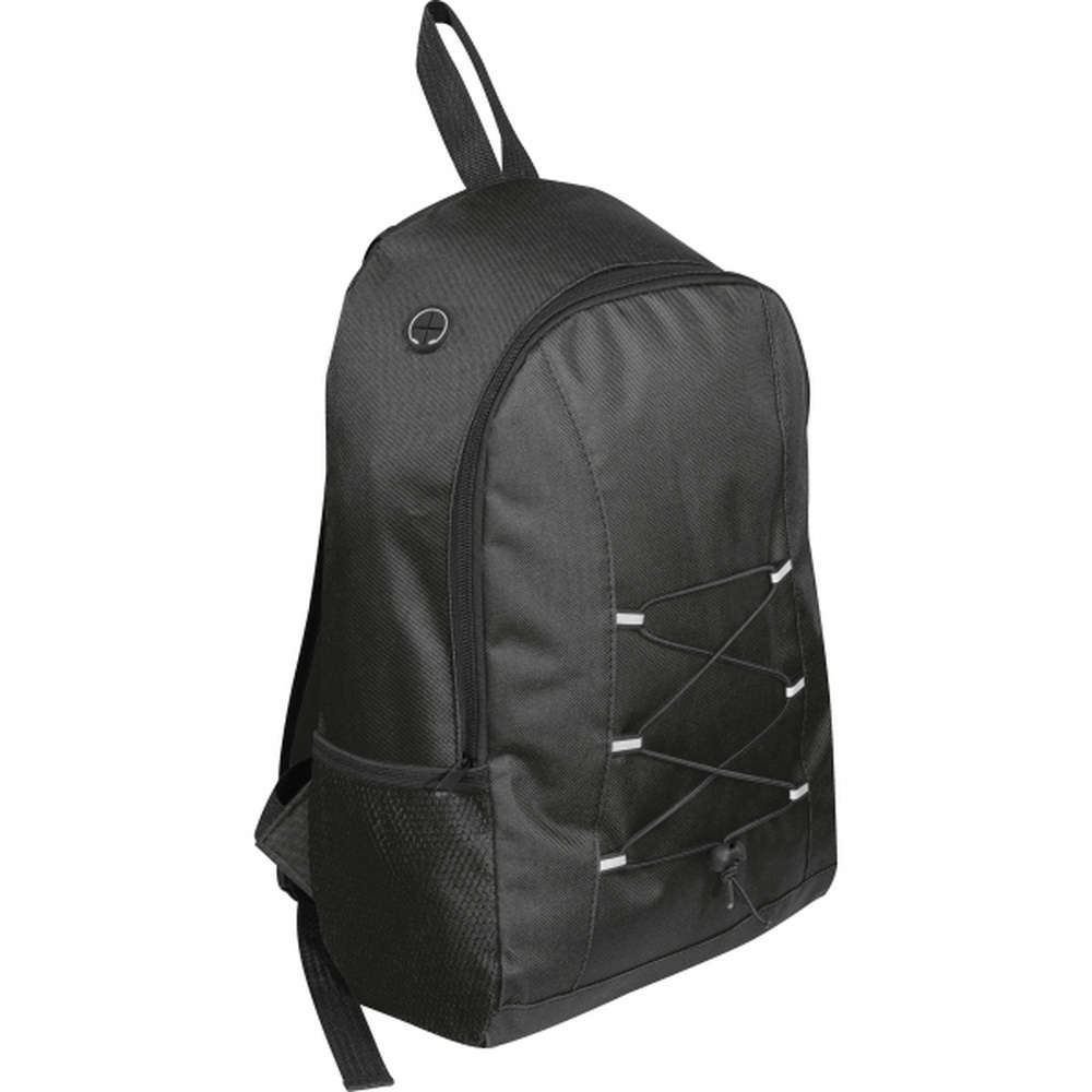 IRMA Rucksack aus recyceltem Polyester, Schwarz, Produktbild