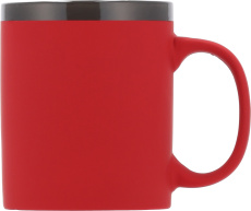 Keramikbecher mit Soft-Touch-Oberfläche, 300 ml, RONALD