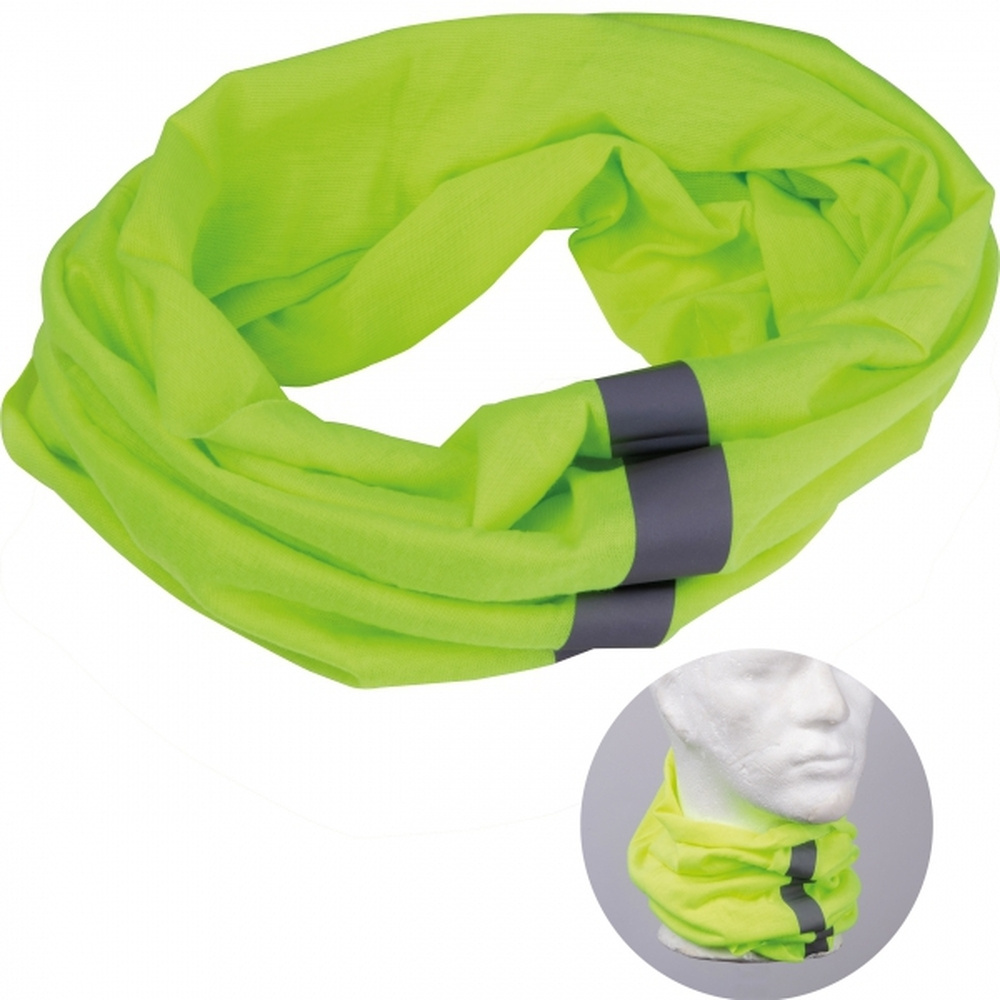 Reflektierendes Bandana 120 g/m² IGNACIO, Gelb, Produktbild (1)