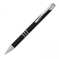 Weicher Halbgelstift aus recyceltem Aluminium CONSTANZE, Schwarz
