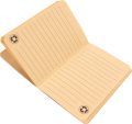 Notizbuch B7 liniert TEODORO, Beige