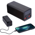 Powerbank 20 000 mAh GERALDINE, Schwarz