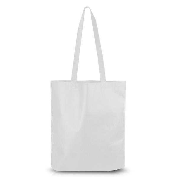 80 g langer Henkelbeutel aus Vliesstoff, heißversiegelt / Donbag, Produktbild