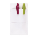 PVC-Tasche für Kugelschreiber / Pharma, Weiß