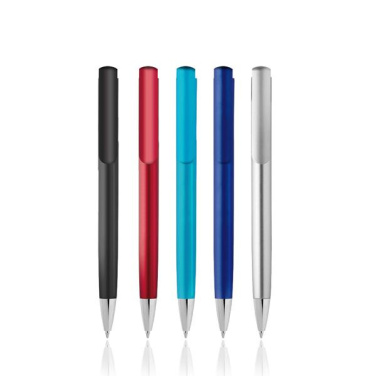 Kugelschreiber aus Kunststoff, mit Metallic-Farbe / Elli, Produktbild