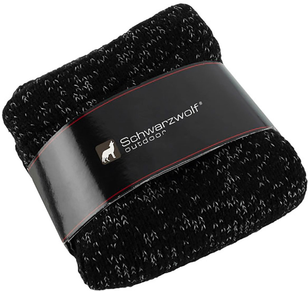 Multifunktionales Bandana MOGOTON Schwarzwolf, Schwarz, Produktbild