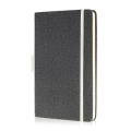 PU-Notizbuch mit Stifthalter / Exnote, Weiß