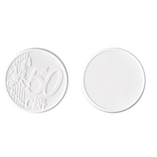 0,50 € Chip für Einkaufswagen, PS Plastik / Coin 50