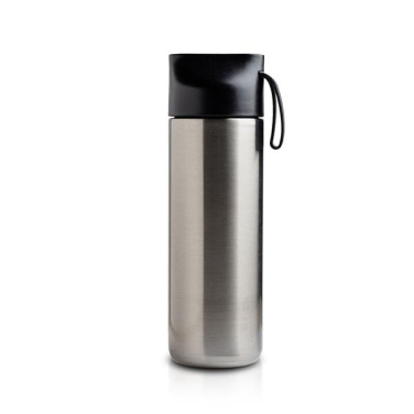 600-ml-Thermosflasche, Bambusdetail / Drinko, Produktbild