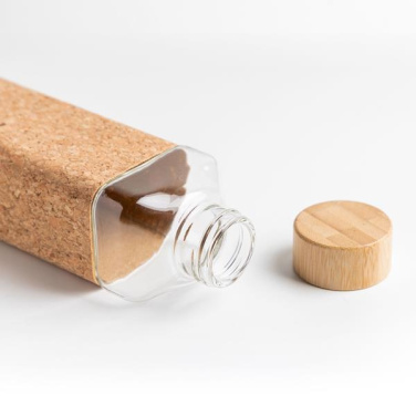 Glasflasche mit Korkverschluss / Aquana, Produktbild