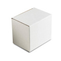 Weißer Karton für Tassen / MugBox, Weiß