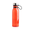 RPET-Flasche mit Edelstahlverschluss und -griff / RBottle, Rot