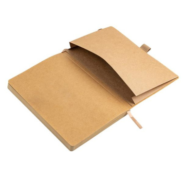 A5-Notizbuch mit wasserabweisendem Papierumschlag und Kraftpapierseiten / Washy, Produktbild