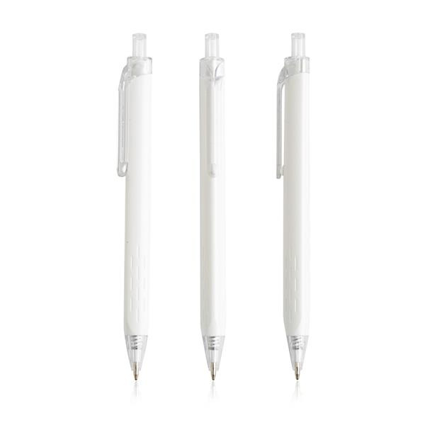 Dreieckiger Kugelschreiber aus Kunststoff / Triplast, Produktbild