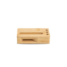 Multifunktionaler Handyhalter aus Bambus / BambooTune Holder