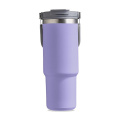 Edelstahl-Thermosbecher 900 ml / DuoSip, violett