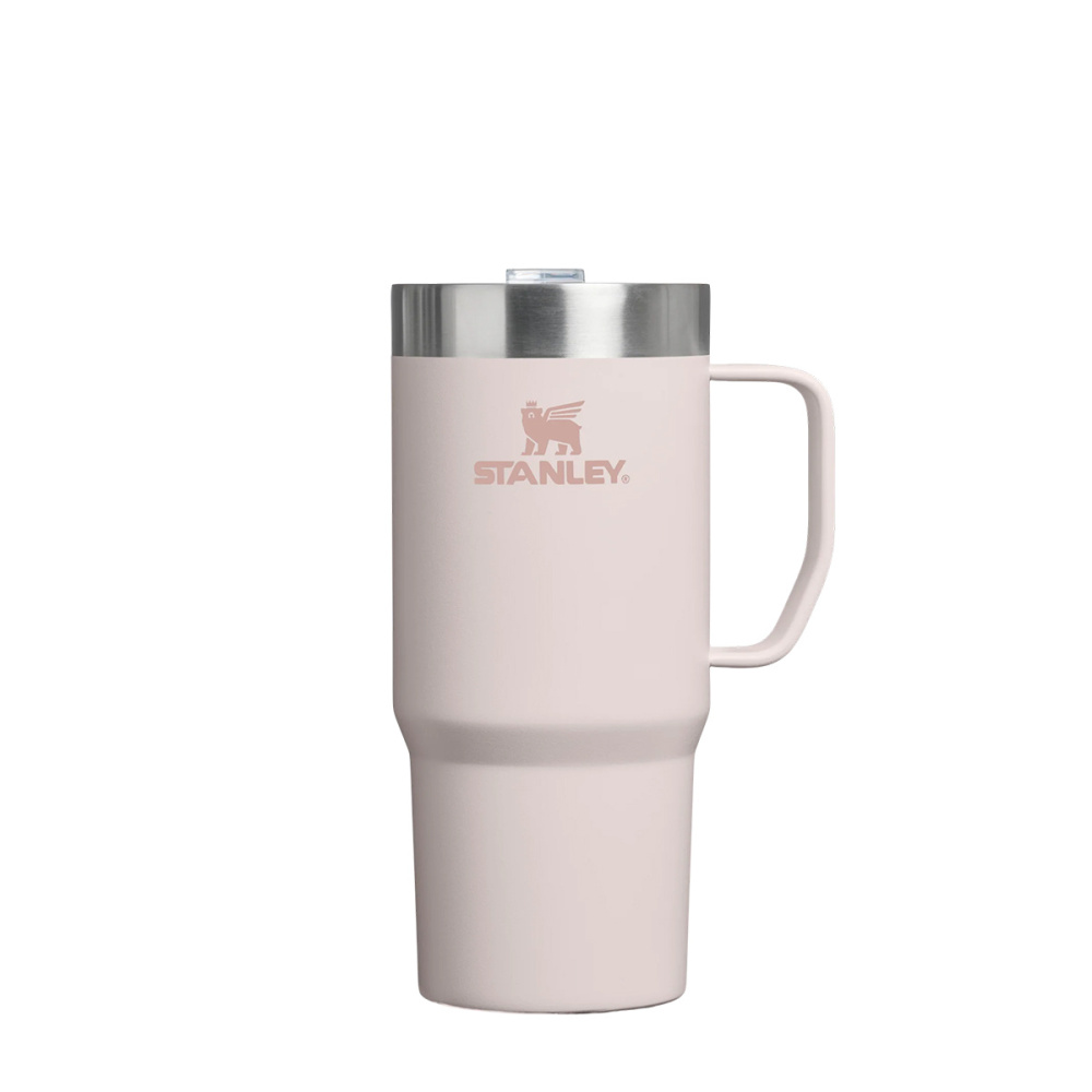 Stanley Everyday Suburban Thermobecher mit Henkel, 0,47 l, Rosenquarz, Produktbild