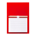 Pecfri – Magnetischer Notizblock, rot