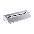 Wudge – Usb Hub, silber