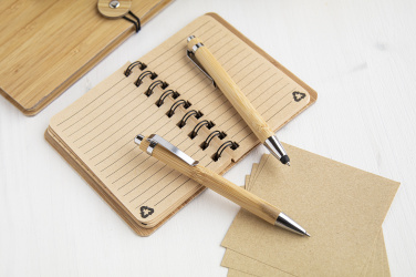 Tashania – Touchpen mit Kugelschreiber aus Bambus, zusätzliche Produktansicht 2