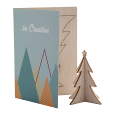 CreaX – Weihnachtskarte, Tannenbaum
