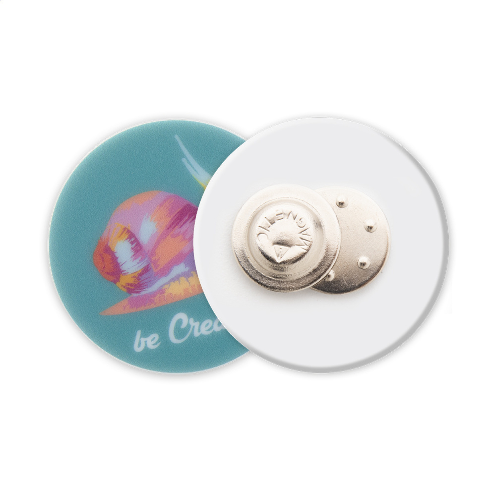 ColoBadge – Anstecker mit Magnetbefestigung, Produktbild