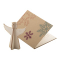 Creax Kraft – Weihnachtskarte, Tannenbaum, natur