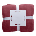 Espoo – Flannel-Decke, burgund