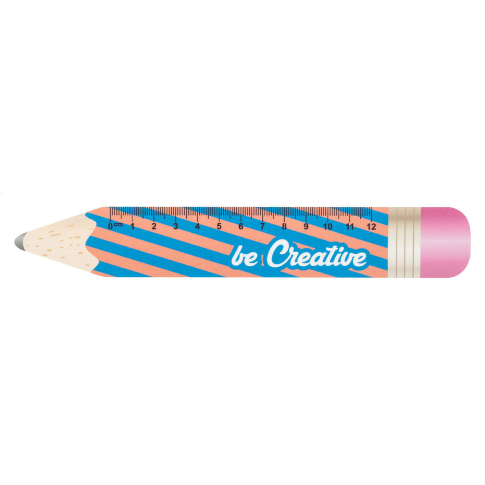 Sharpy 12 – 12 cm Lineal, Bleistift, Produktbild