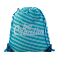 CreaDraw Plus RPET – Individueller Turnbeutel, blau