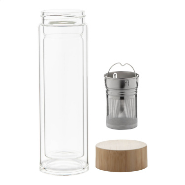 Andina – Glas-Thermoflasche, zusätzliche Produktansicht 2