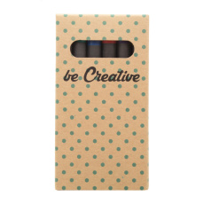 Craxon 6 Eco – Individuelles Wachsmalstifte-Set (6 Stk.)