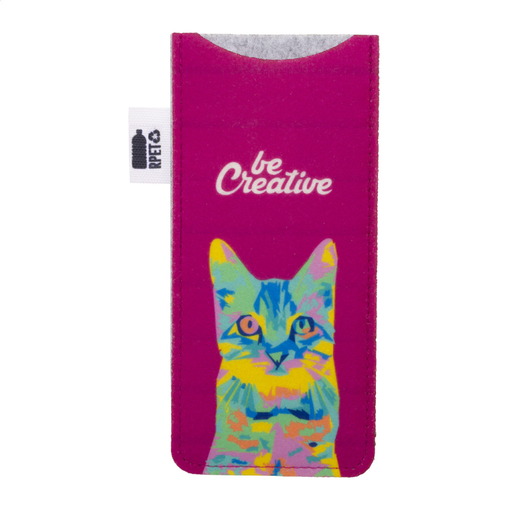 CreaFelt Sun – Individuelles RPET Sonnenbrillenetui, Produktbild