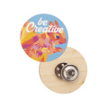 WooBadge – Individueller Anstecker, natur