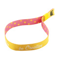 SuboWrist RPET – Individuelles Festival-Armband, gelb