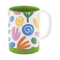 MultiColour Plus – Sublimationstasse, grün