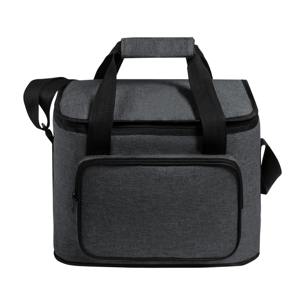 Narsaq – RPET Kühltasche, schwarz, Produktbild