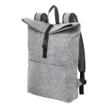 Refelt Roll – RPET-Filz-Rucksack, grau