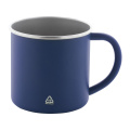 Hossa – Tasse aus recyceltem Edelstahl, blau